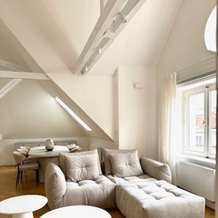 living room with a view